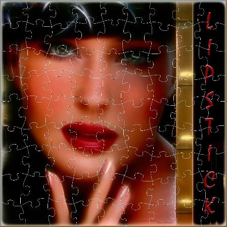 A DIGITAL JIGSAW - LIPSTICK - The Power of Red A DIGITAL JIGSAW - LIPSTICK - The Power of Red