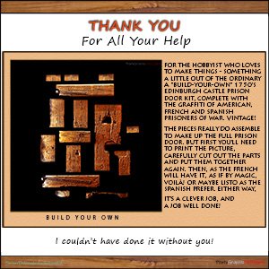 A "Thank You" e-Card - BUILD YOUR OWN