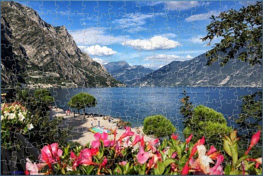 JIGSAW - LAKE GARDA and LIMONE