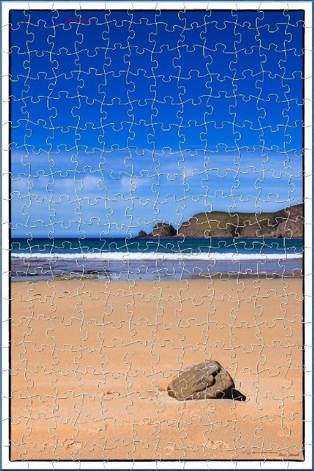 BUY NOW! THE STONE ON FARR BEACH - web-playable jigsaw